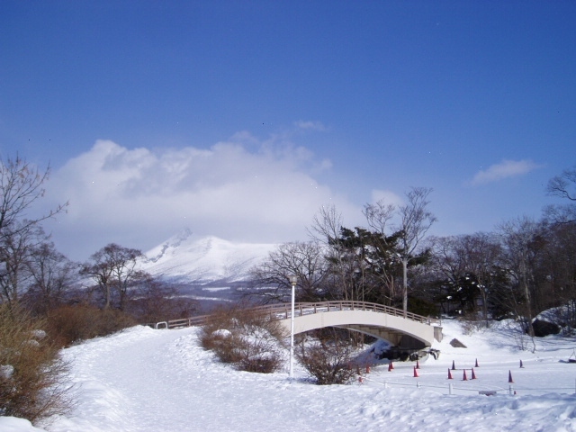 極上の冬景色に感動しました。