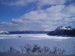 白の摩周湖です

