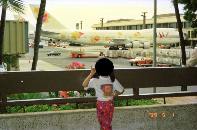 帰りもJALのジャンボ<br />リゾッチャ？