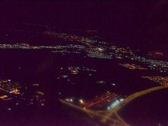 イラクのエルビルを明け方4時頃出発し、イスタンブールへ。写真はエルビルの夜景。