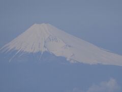行きには見えなった富士山が、帰りはバッチリ見えました。