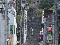 伊佐爾波神社の階段
結構長い。