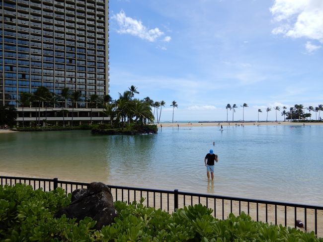 パラダイスプールからラグーン