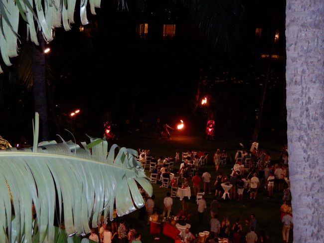 クライマックスのファイアーダンス