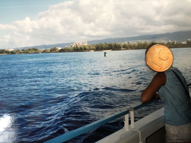 ツアーで船にも乗りました