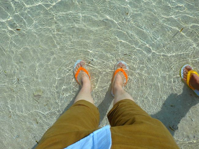 暑い！<br />みんなで海に入り遊びました。<br />気持ちよかった～