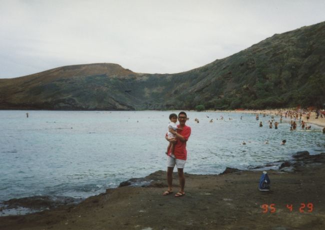 ハナウマベイでシュノーケリングしました。