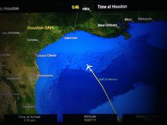 名残を惜しみつつ Peru にサヨナラして 空路 Houstonへ!
ＵＡ855　00：35  Lima発ーーー　07:10 Houston 着　（乗り継ぎ）