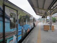 水里駅から台湾鉄道に乗って、隣の集集駅へ。