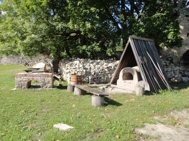 これは中世のキッチンだそうです。