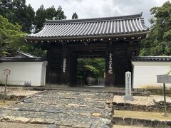 小倉山二尊院
1613年（慶長十八年）に伏見城にあった薬医門を角倉了以によって移築・寄進されたものです。
室町時代の建築として京都市指定文化財となっています。
総門には文様（装飾のための図柄）があり、唐草模様、数珠入り三つ巴紋、桃の巴蓋瓦など多彩です。byHp