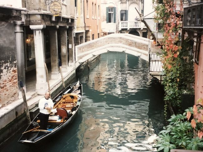 ホテル前の景色