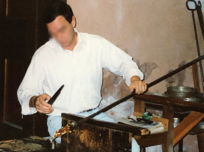 ヴェネツィアン・グラスの工房