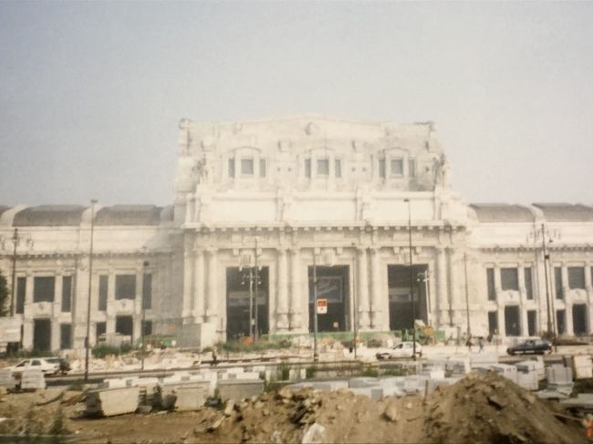 八日目、ミラノ中央駅は工事中