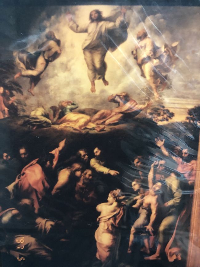 ラファエロの『キリストの変容』や