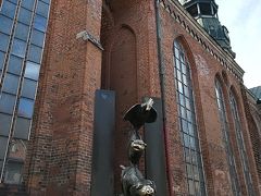 リガにもある、ブレーメン音楽隊。姉妹都市、ブレーメンから贈られたそう。