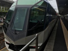 しまかぜとは終点賢島駅でお別れです。JRのグリーン車よりだいぶ安い料金で非常にコスパの良い移動となりました。