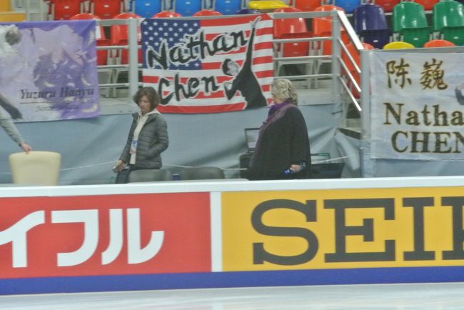 タラソワ先生がお見えになりました。