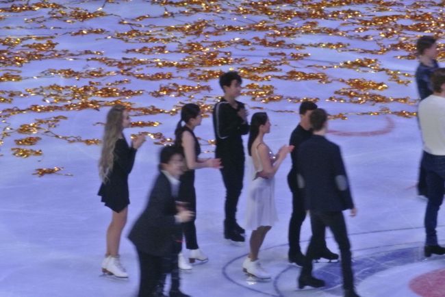 デニスは成績は振るいませんでしたが推薦されてエキシビション出ていました。