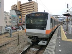 電車での移動