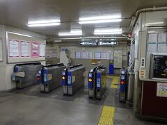 ここは阪急千里線の豊津駅。京都線から淡路駅で枝分かれして北千里まで通じています。