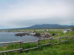 利尻山も見えます（晴れていれば）