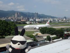 食後は濱江市場へ移動して屋上からヒコーキウォッチングを。

羽田に戻るJALの777を始め、いろいろな航空会社、航空機を眺める。