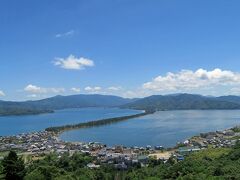 おお！　絶景

晴れてバンザイ天橋立　(*´▽｀*)

