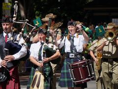 St Patrick's Day @Hyde Park
次に向かうのがアイルランドです。毎年3月には本国アイルランドではセントパトリックスデイがあり、シドニーでも盛大なパレードして祝います(しかし最近は開催されておらず、これは2013年の様子です)。

日本の各地でもセントパトリックスデイのイベントがあります:
https://www.iloveirelandfes.com