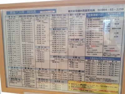 鹿屋 販売 垂水 バス 時刻 表