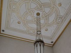 オールドモスクまで戻りました。
入り口の天井です。