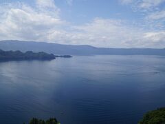 展望台から十和田湖の絶景