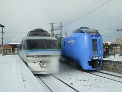 2014.01.02　伊達紋別
とりあえず伊達紋別まで「クリスタルエクスプレス」運用の臨時「北斗」に乗った。