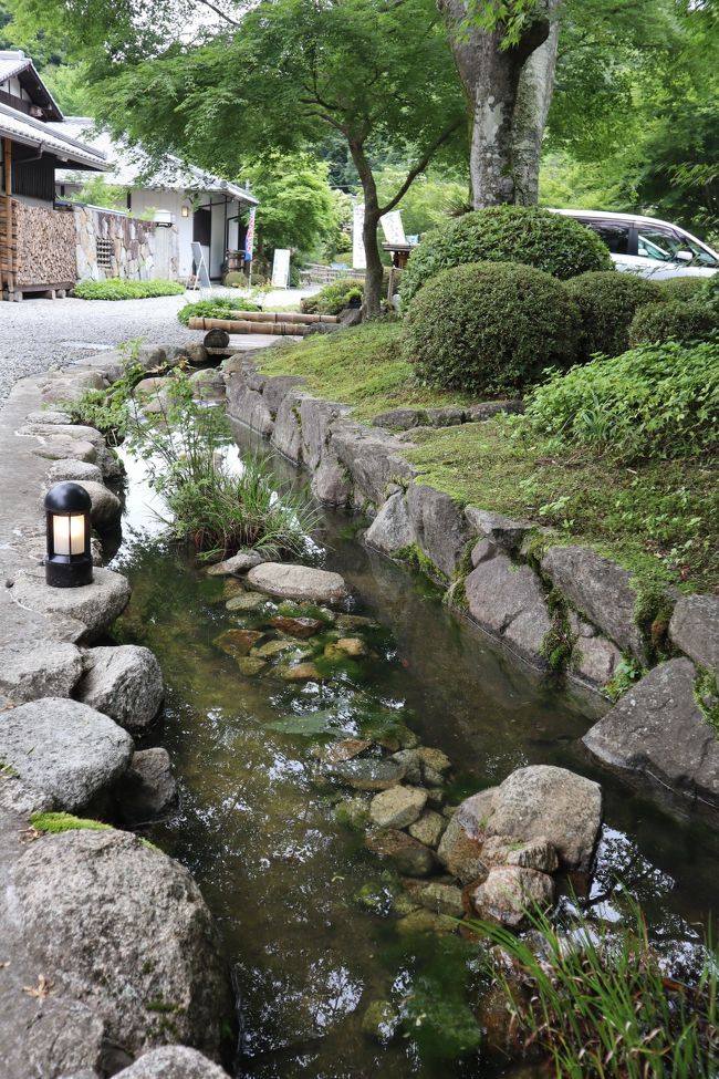 こんな山間にも、訪れる人を和ませてくれる素敵な旅館がありました。