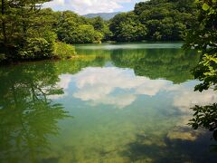 十二湖、越口の池