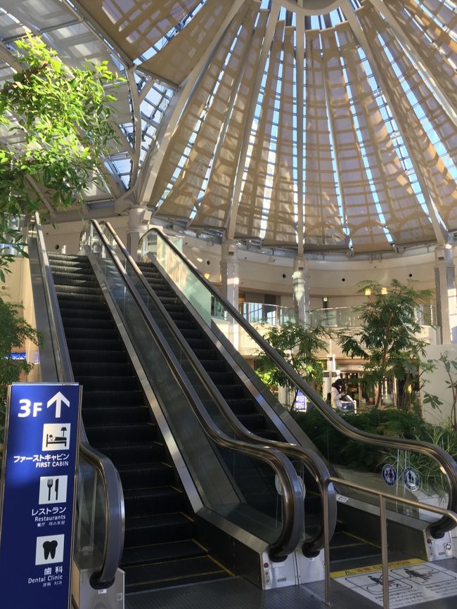 ＜関西国際空港＞<br /><br />エアロプラザのエスカレーターで３階へ上がります。