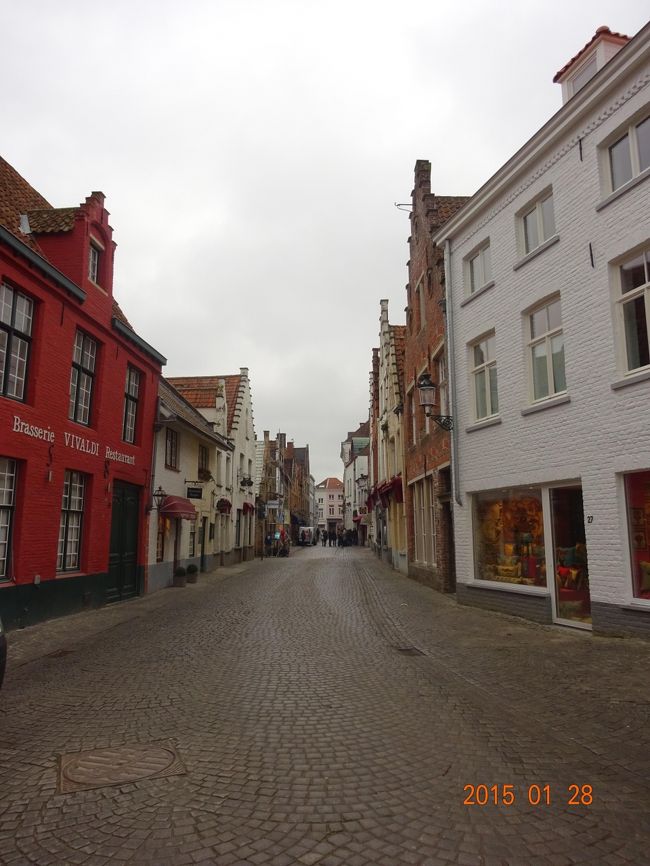 ブルージュの街並み