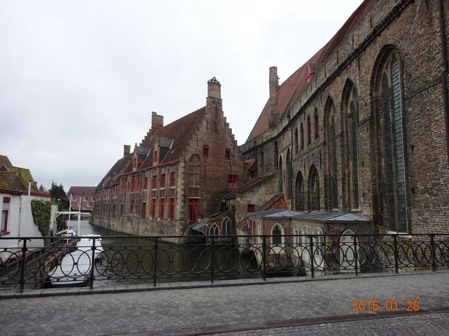 赤レンガの風景が街に似合っています