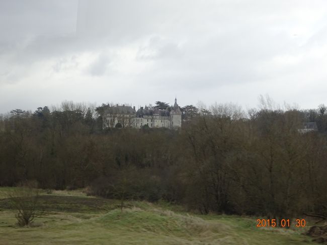 シャンポール城が見えてきました