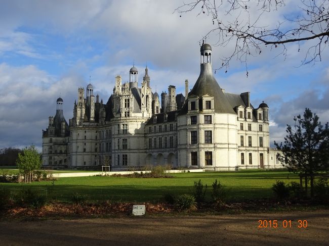 シャンボール城の雄姿