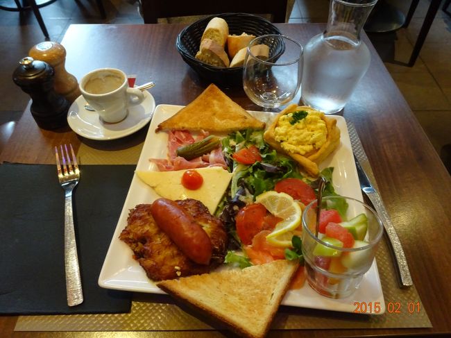 ランチの様子ですが結構ボリュームもあります