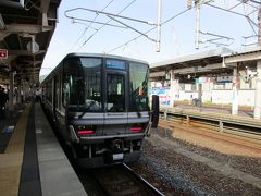 16時18分頃、新快速電車は終点の敦賀駅に到着しました。