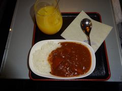 今回はYちゃんに連れられてANAのラウンジを利用しました。朝からとても賑わっていました。カレーが美味しいというので頂きましたが、私的にはJALラウンジのカレーに一票です(笑)