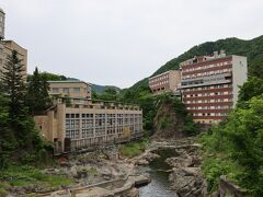 久しぶりの定山渓温泉、札幌からも近く便利な温泉地です。