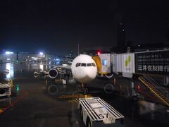 成田国際空港　DL182便　21:00発で出発です。