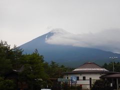 こちらは休憩した道の駅なるさわで撮った富士山。