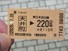 国際展示場から10分。
大井町に到着。

ここで、JR東日本に乗り換えです。
220円のきっぷを購入。

￥JR東日本(大井町→鶴見) 220円