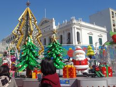 セナド広場
クリスマスのディスプレイがかわいいです
