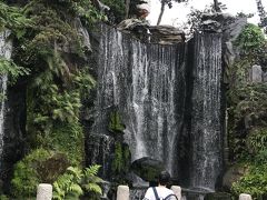 龍山寺 門前の滝