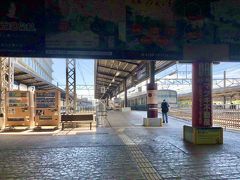 初めての母との二人旅。
とりあえず新幹線で三島駅に到着。

在来線に乗り換えて、今宵の宿ufufuがある修禅寺駅まで20分。